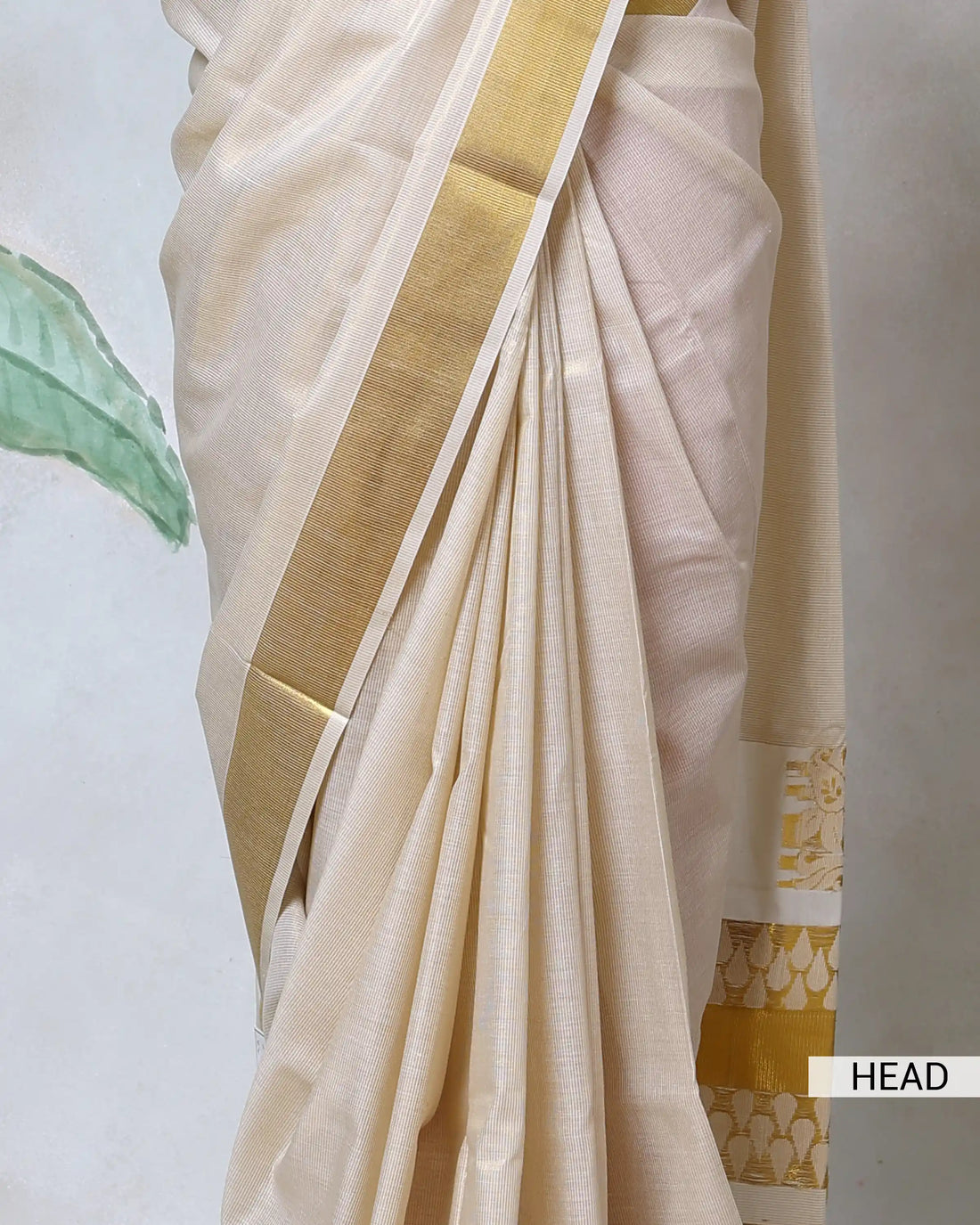 Kerala Kasavu Cotton Saree for Women | Onam Festival Wear, Family Function, Temple Visit | Jeyachandran