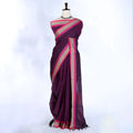 Purple Chettinad Cotton Sarees for Women | Office Wear Daily Wear & Special Occasion | Jeyachandran - Full View