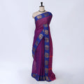Purple Chettinad Cotton Sarees for Women | Office Wear Daily Wear & Special Occasion | Jeyachandran - Full View