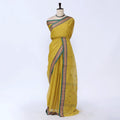 Yellow Chettinad Cotton Sarees for Women | Office Wear Daily Wear & Special Occasion | Jeyachandran - Full View