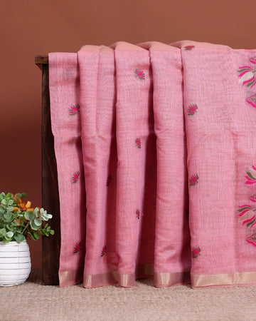 Linen Cotton Saree For Women | Traditional Wear, Festive Wear, Casual Wear | Jeyachandran