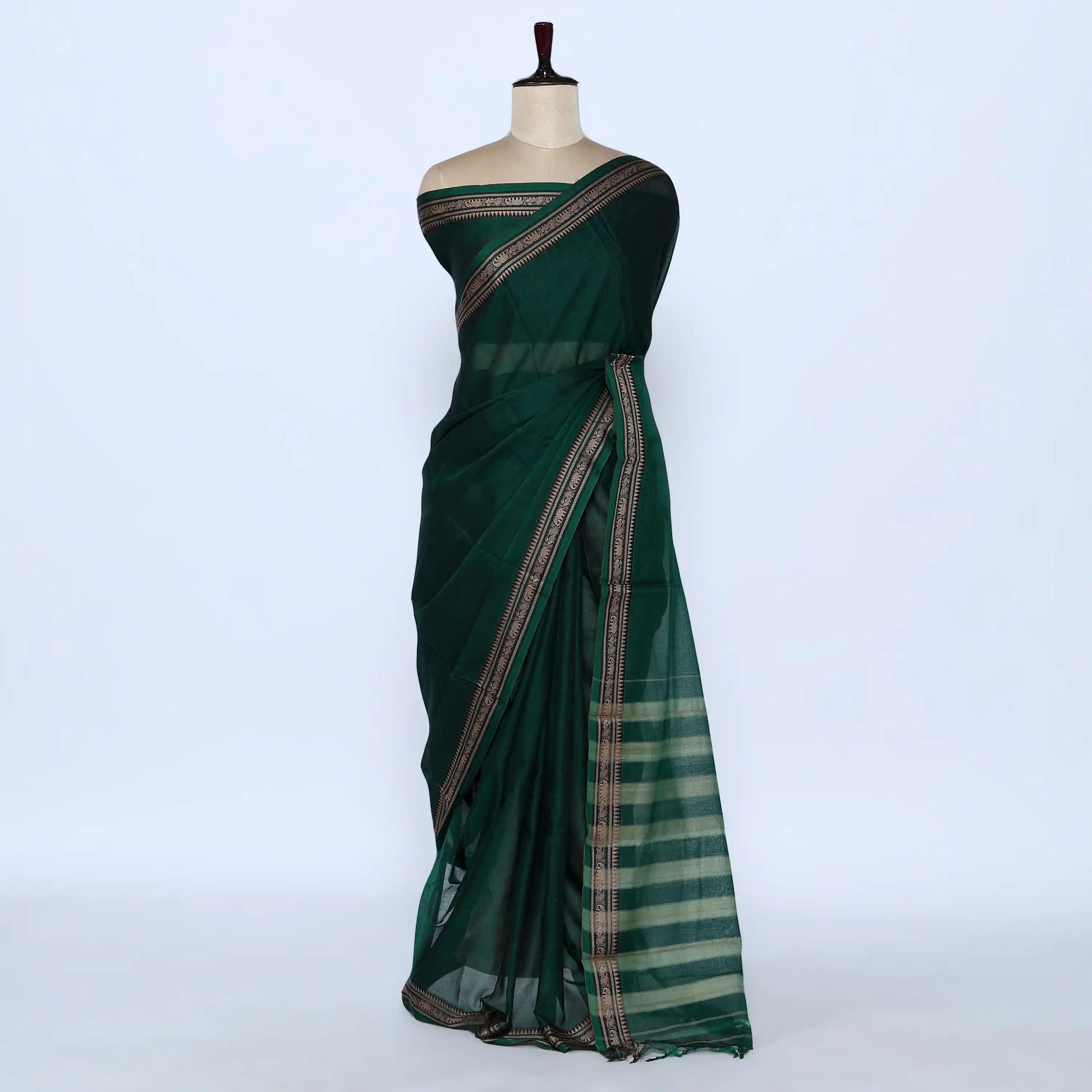 Narayanpet Cotton Sarees for Women | Summer Events & Temple Visits Collection | Jeyachandran - Full View