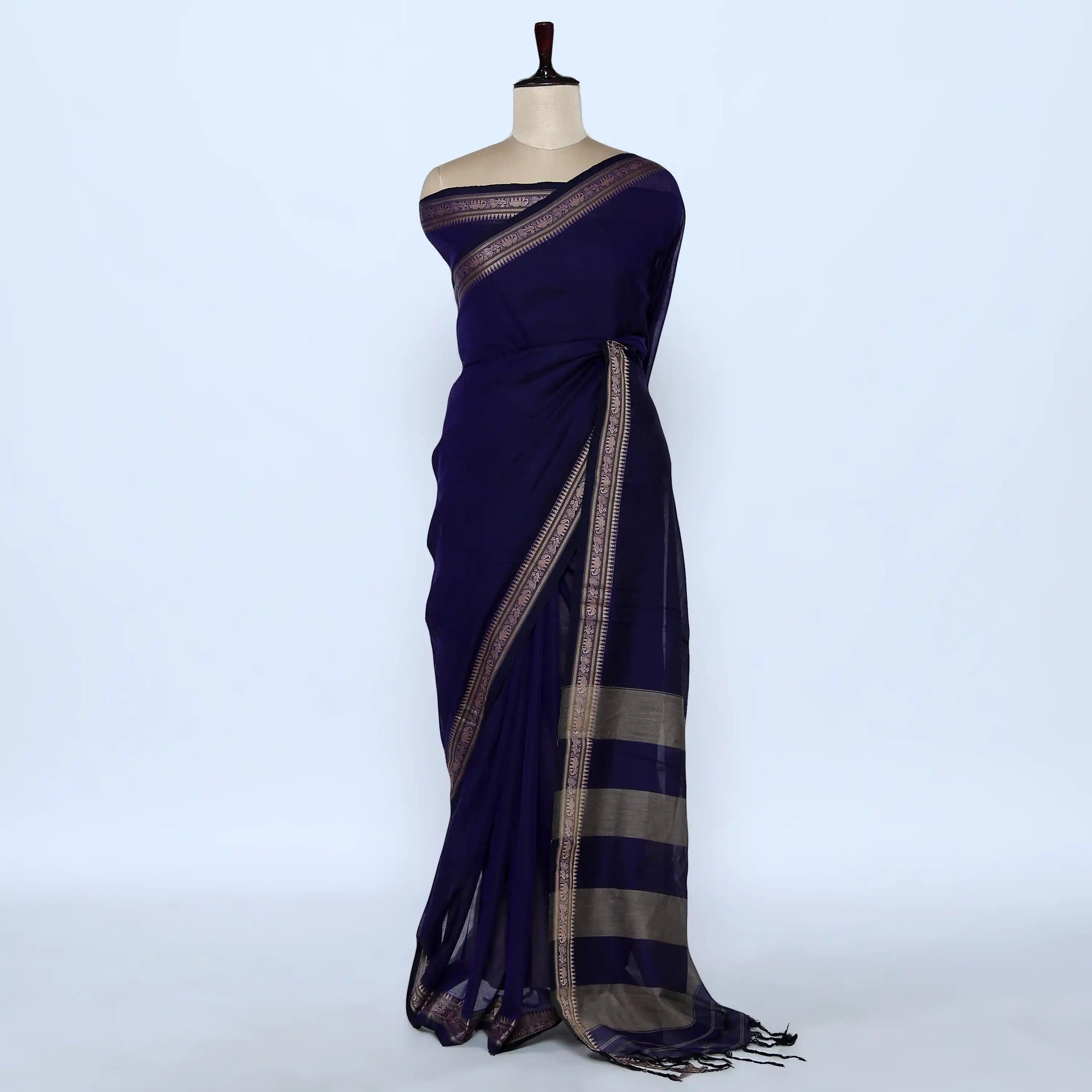 Narayanpet Cotton Sarees for Women | Summer Events & Temple Visits Collection | Jeyachandran - Full View