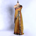 Olive Green Kanchi Cotton Saree for Women | Festive Traditional Collection | Jeyachandran -Full View
