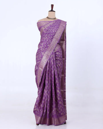Dola Silk Sarees for Women | Office Wear Casual Outings & Special Occasions | Jeyachandran | Light Purple