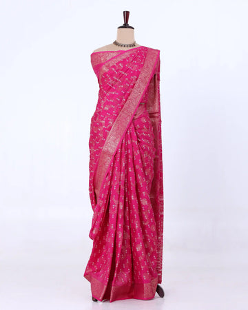 Dola Silk Sarees for Women | Office Wear Casual Outings & Special Occasions | Jeyachandran | Pink