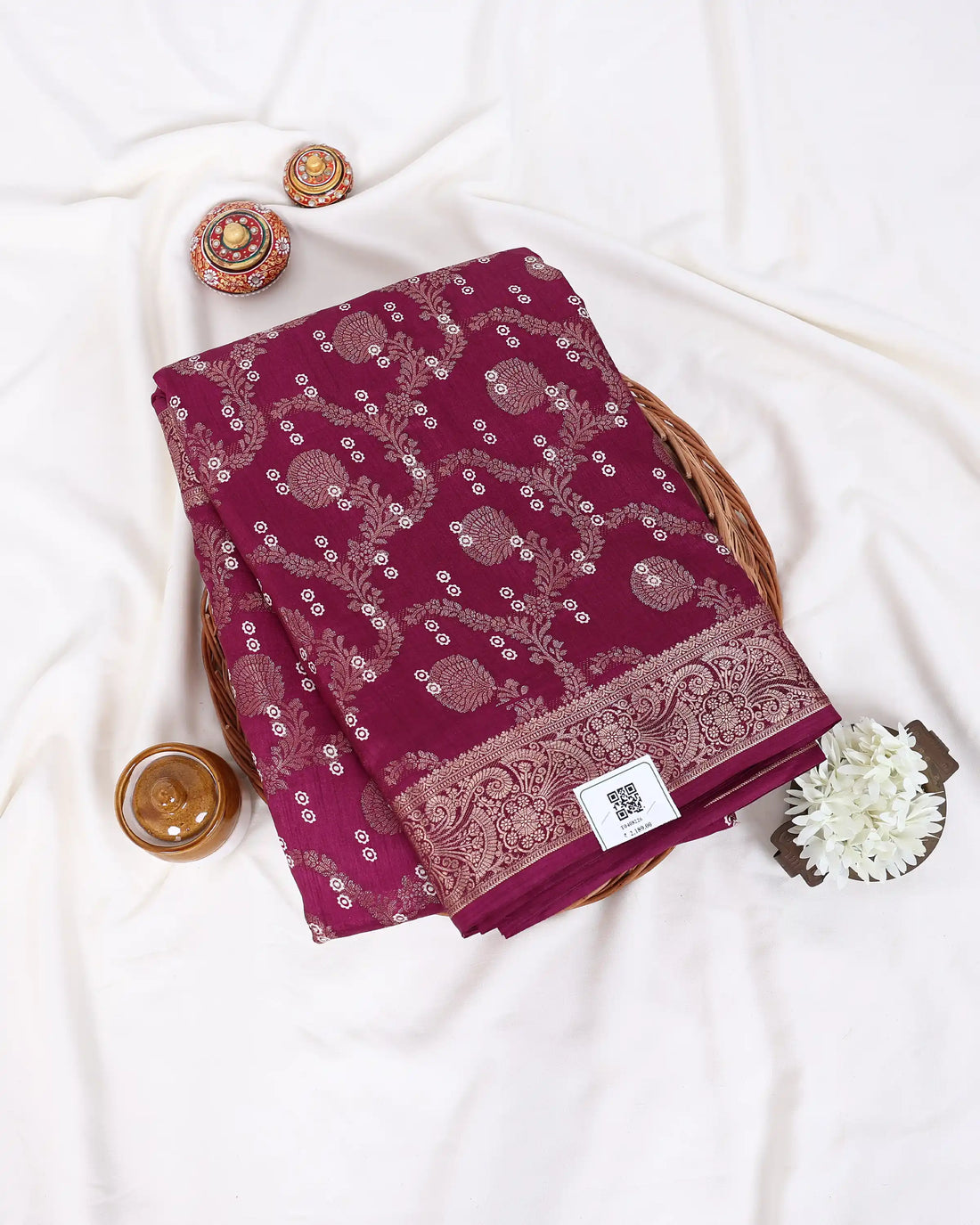 Dola Silk Sarees for Women | Office Wear Casual Outings & Special Occasions | Jeyachandran | Purple