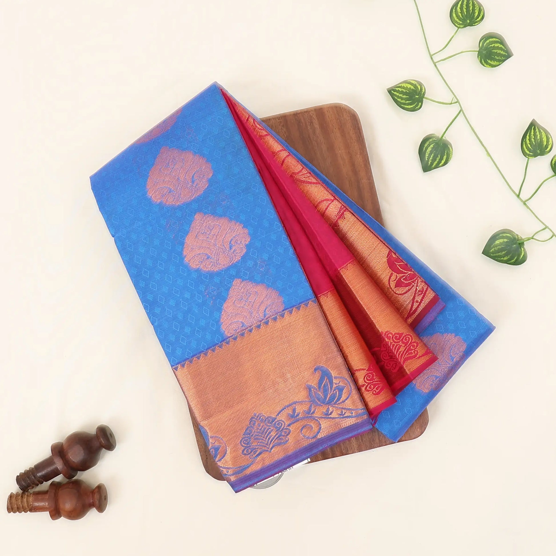 Buy 1 Get 2 Silk Sarees for Women | Bridal Wear & Wedding Occasion | Jeyachandran - Full View