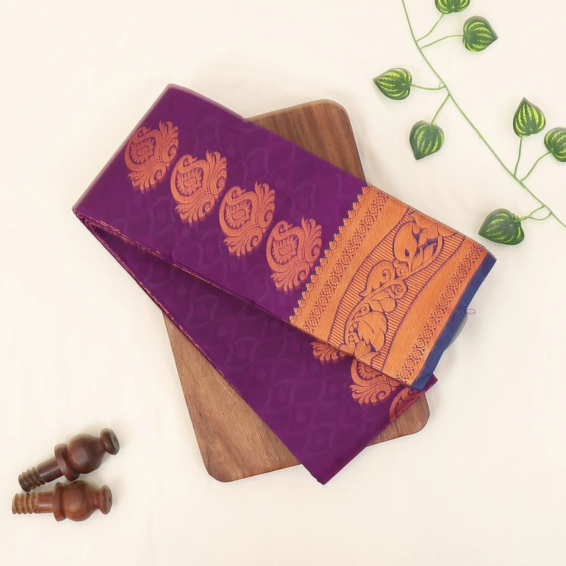 Buy 1 Get 2 Silk Sarees for Women | Bridal Wear & Wedding Occasion | Jeyachandran - Full View