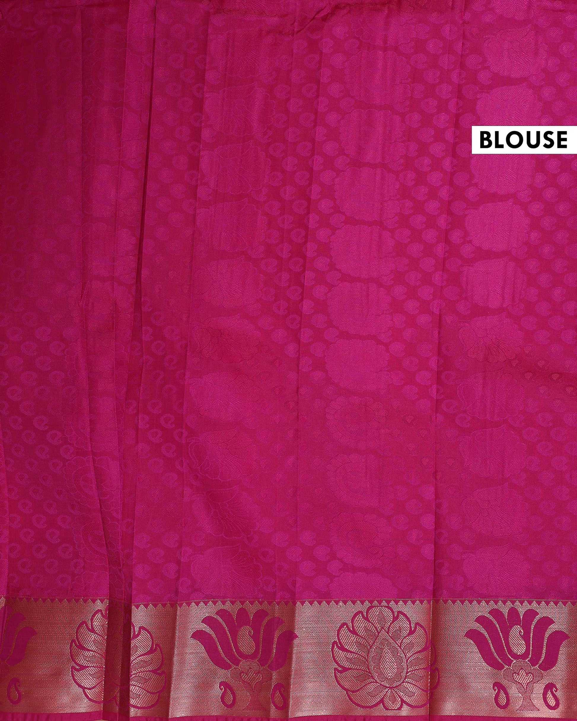  Offer Silk Saree-orange