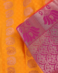  Offer Silk Saree-orange