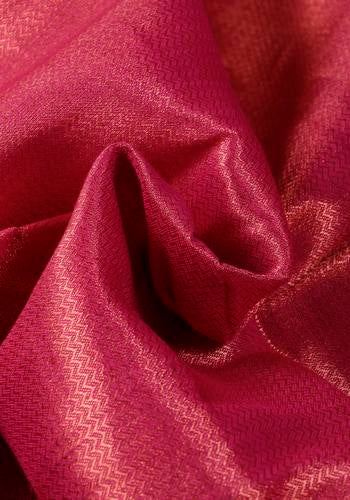 Onion Pink Colour Satin Saree With Embroidered Blouse Piece