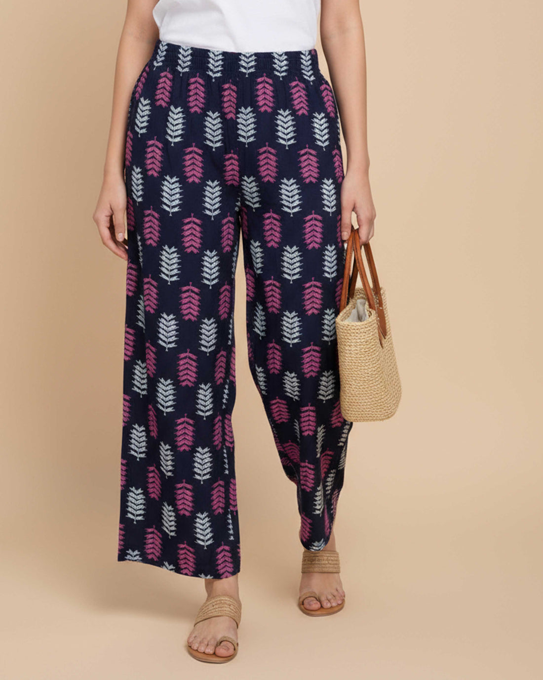Palazzo - Navy Blue