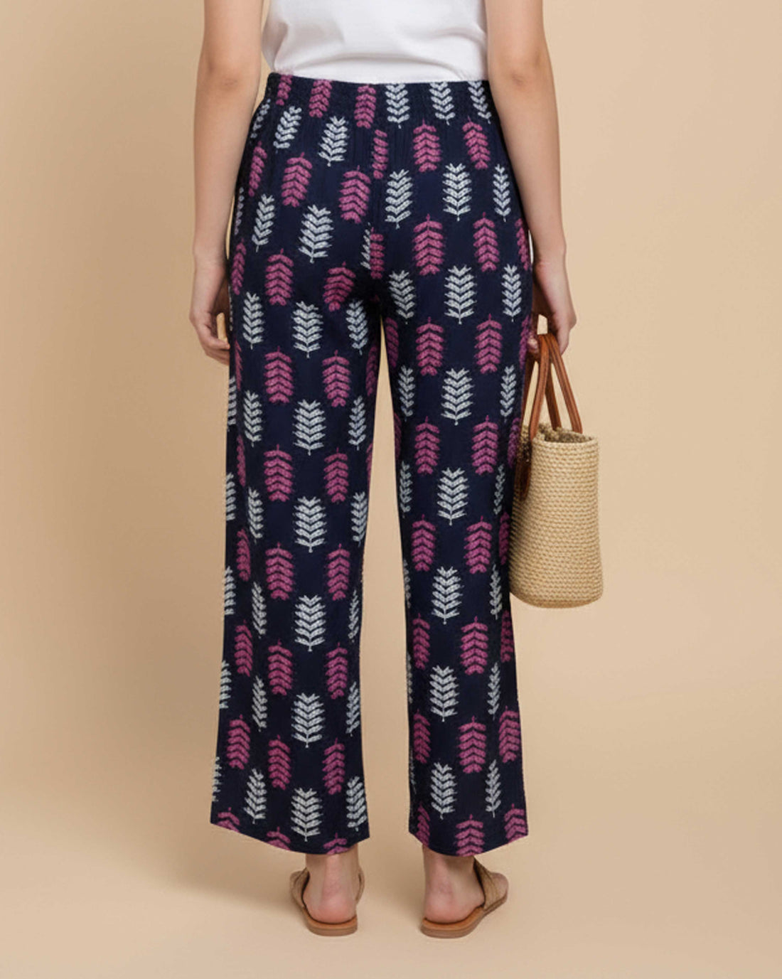 Palazzo - Navy Blue