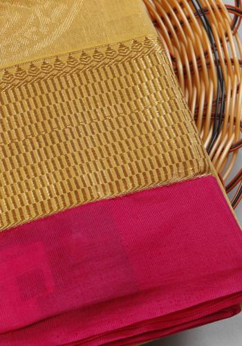 Sandal Colour Silk Cotton Saree