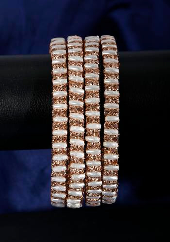 Set Of 2 Copper Plated Bangles
