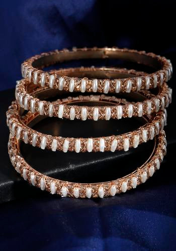 Buy Set Of 2 Copper Plated Bangles Online
