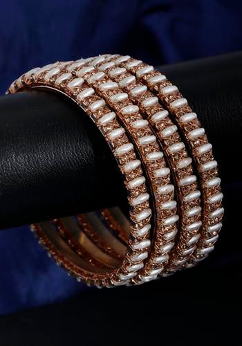 Set Of 2 Copper Plated Bangles