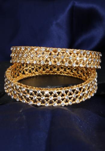 Set Of 2 Gold Plated Bangles 1