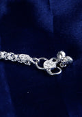 Buy Set Of 2 Silver Plated Anklet Online