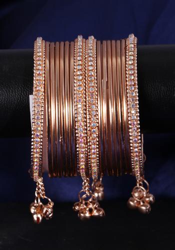 Set Of Copper Plated Bangles