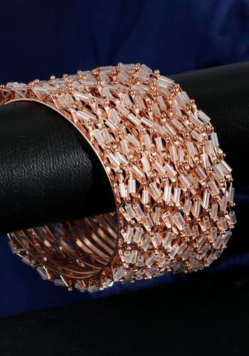 Set Of Copper Plated Bangles
