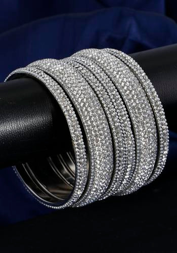 Set Of Silver Plated Bangles