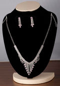Silver Plated Necklace Set