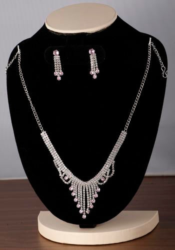 Silver Plated Necklace Set
