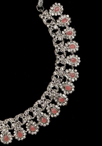Buy Silver Plated Necklace Set Online