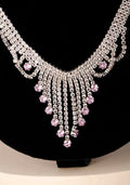 Buy Silver Plated Necklace Set