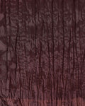 Elegant Women’s Dupatta in Soft Textured with Wrinkled Finish and Decorative Tassel Edges, Brown