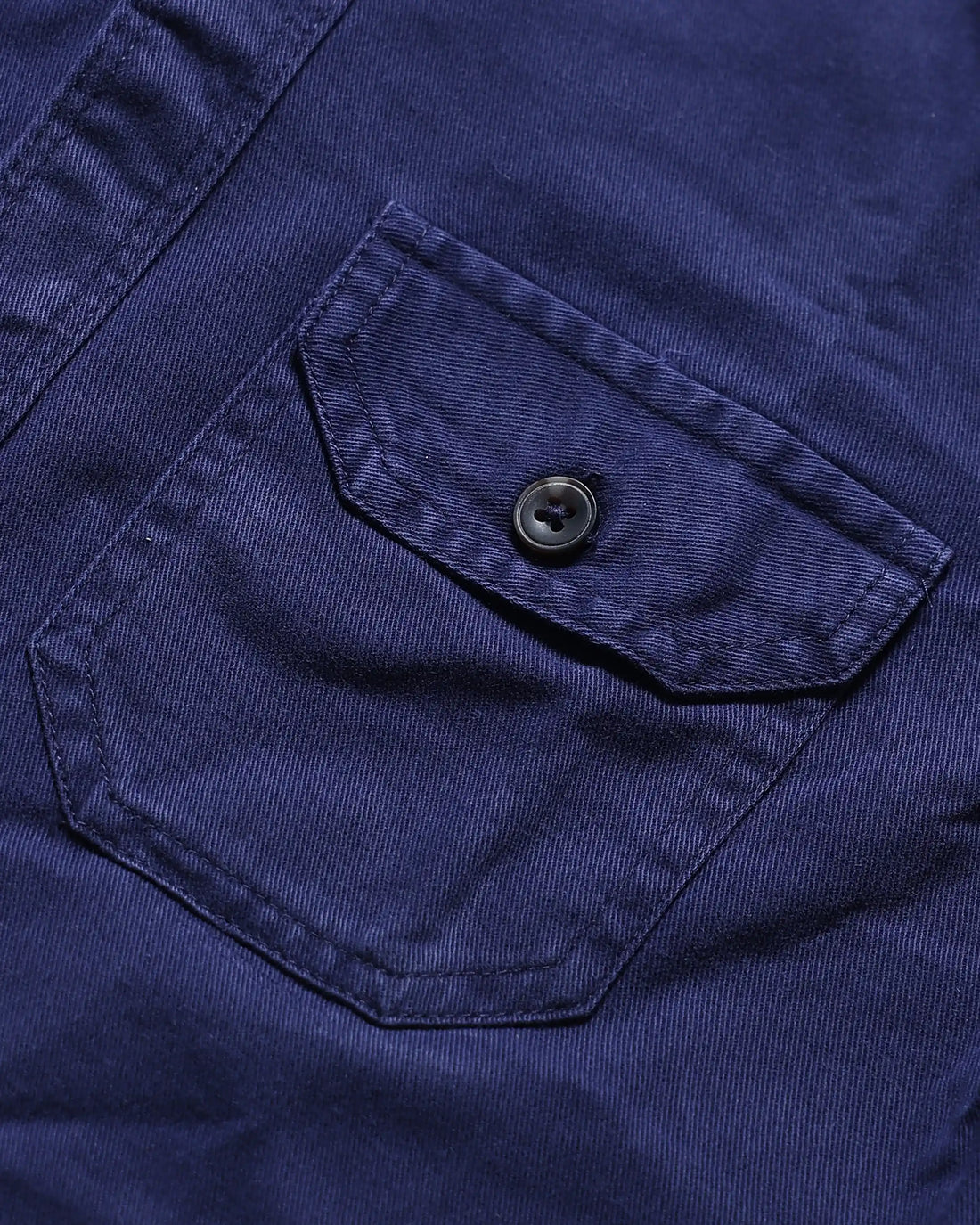 Boys Nativebull Casual Full Sleeve Button Down Shirt with Dual Front Patch Pockets Classic Collar and Buttoned Cuffs - Royal Blue