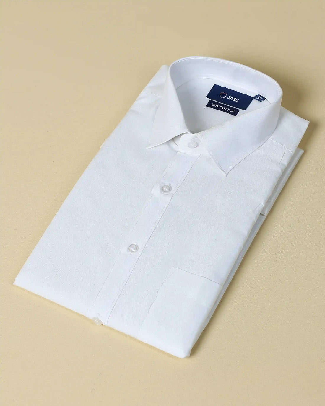 Men’s Silk Blend Shirt and Traditional Dhoti Set with Gold Zari Border Design - White