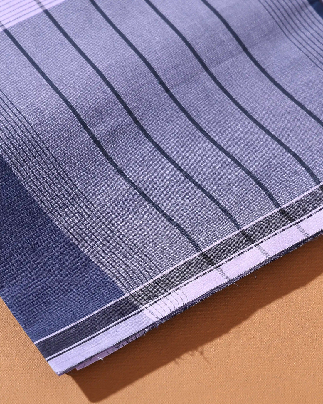 Men’s Nandu Brand Premium Cotton Lungi 2.20 Meter Length with Checked Pattern - Multi