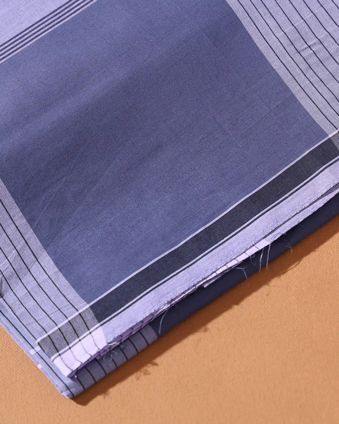 Men’s Nandu Brand Premium Cotton Lungi 2.20 Meter Length with Checked & Striped Pattern - Multi