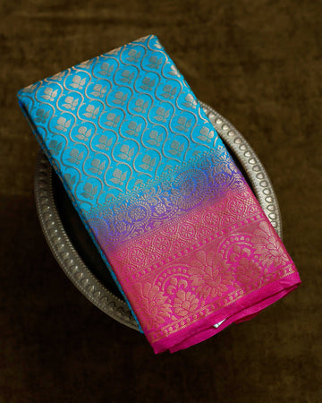 Blue Colour Art Silk Saree