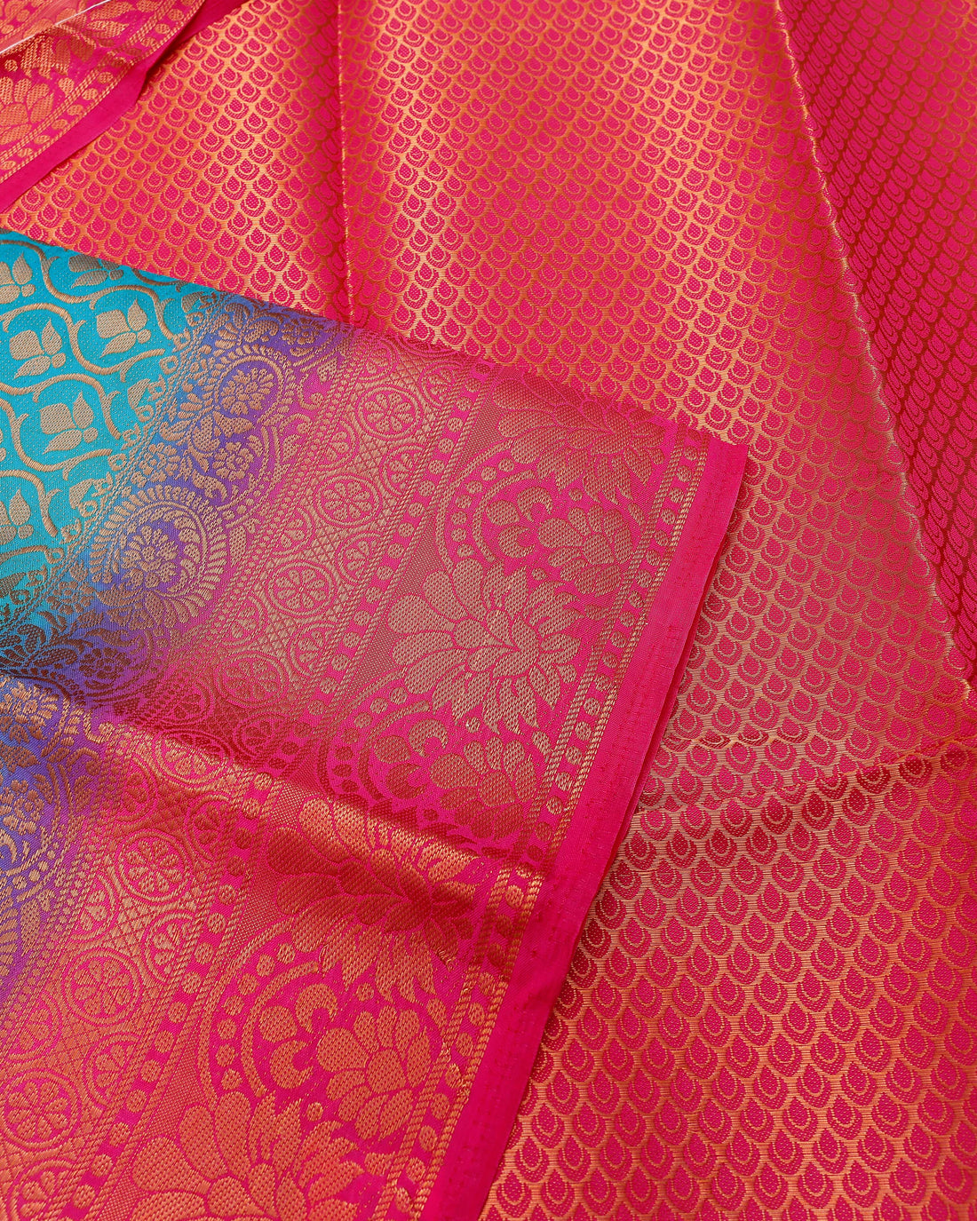 Blue Colour Art Silk Saree