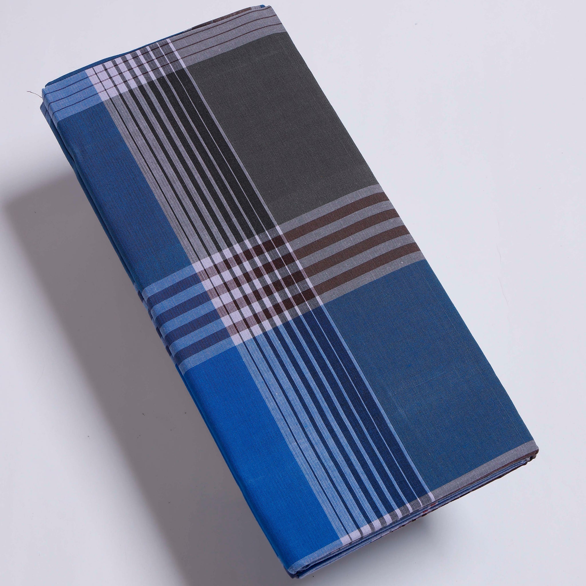 JKT Brand Multi Striped 2.10 m Stitched Lungi