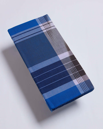 JKT Brand Multi Striped 2.10 m Stitched Lungi