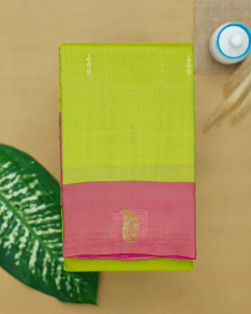Green Colour Traditional Silk Saree