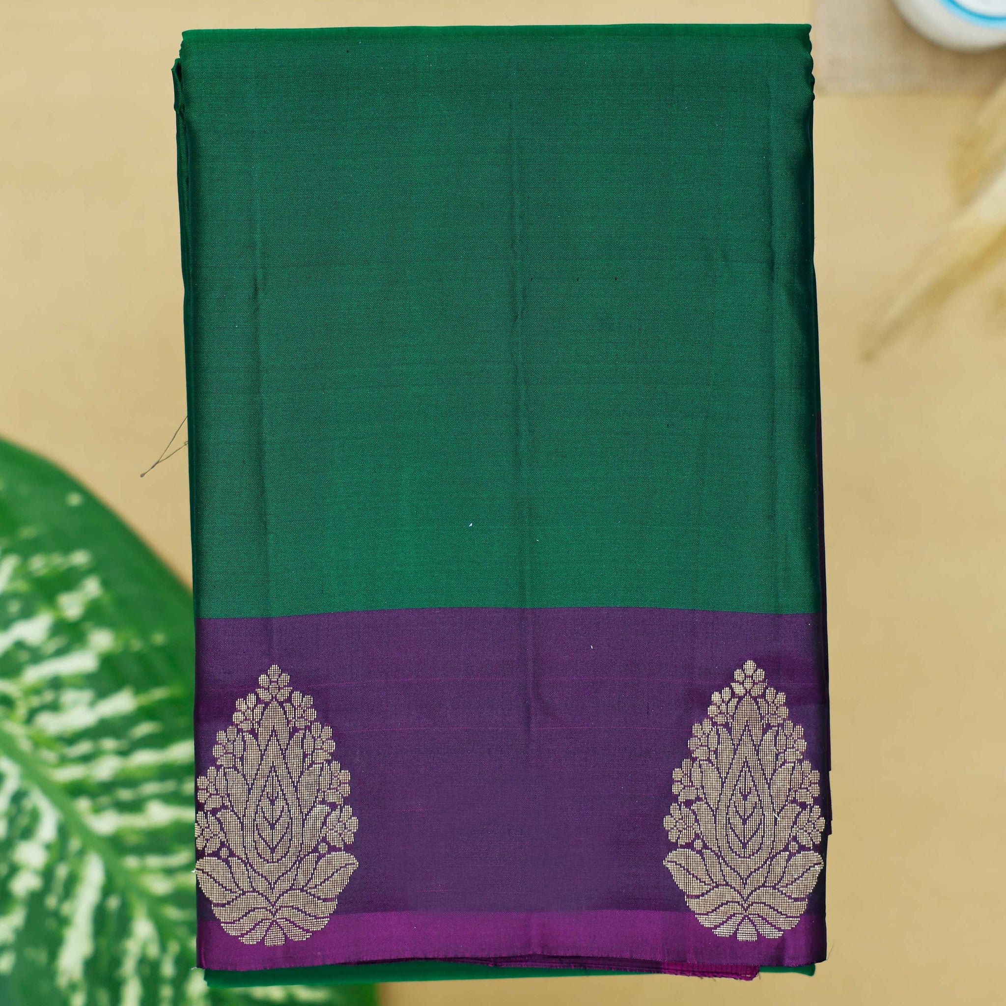 Green Colour Traditional Silk Saree