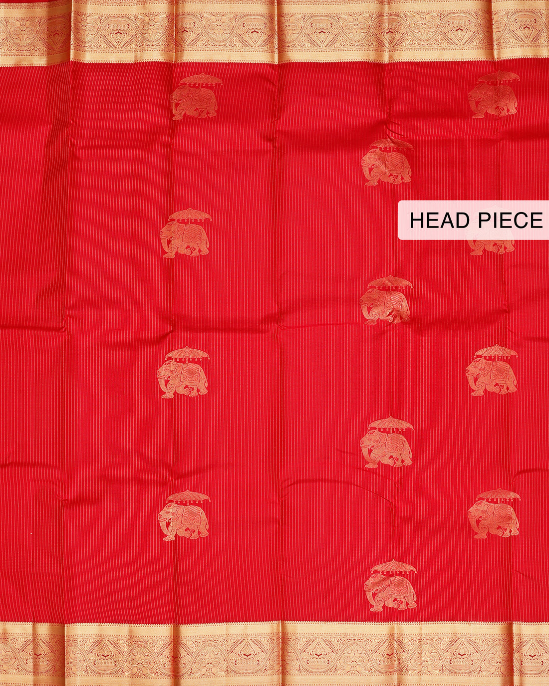 Traditional Silk Saree - Red