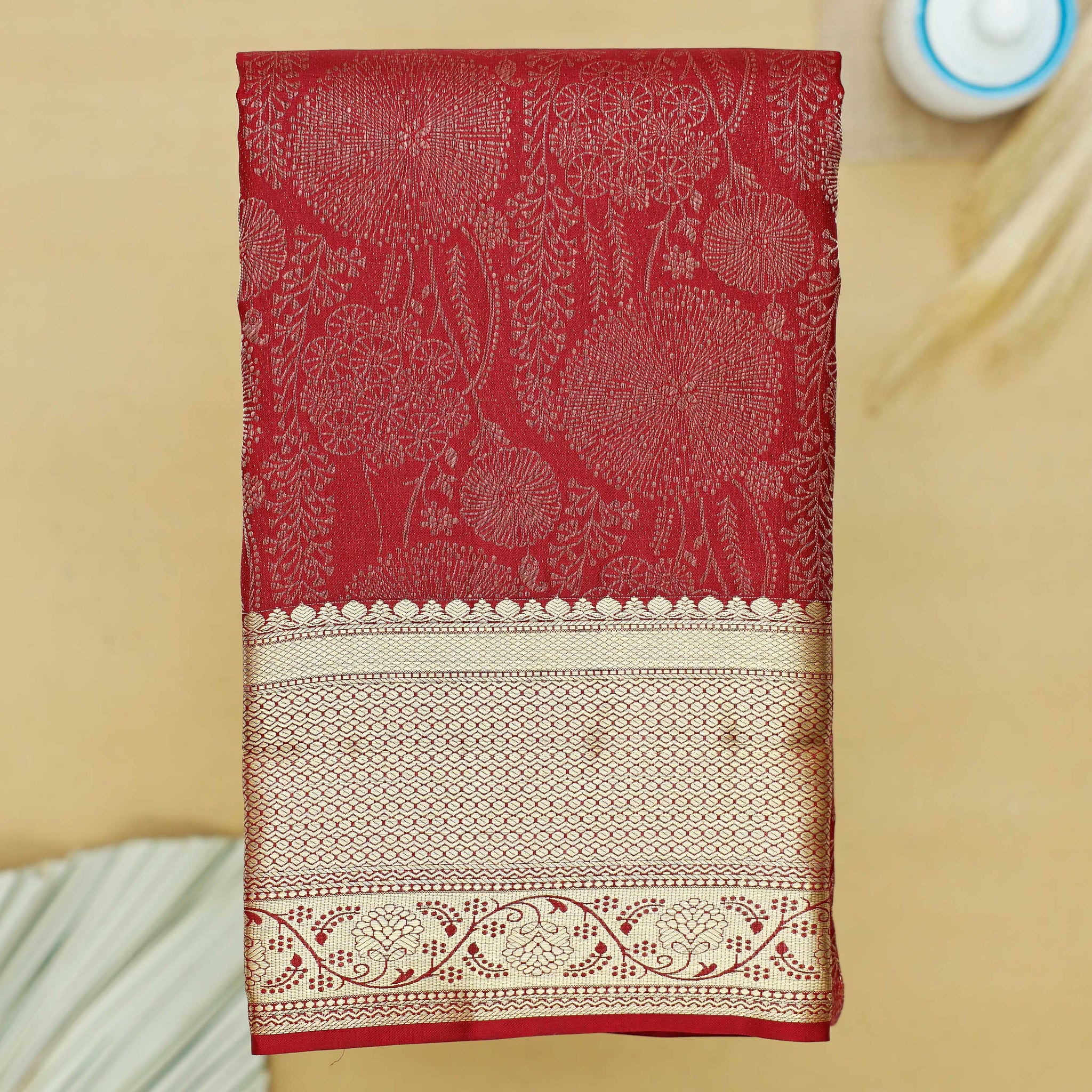 Niranjana Silk Saree - Maroon
