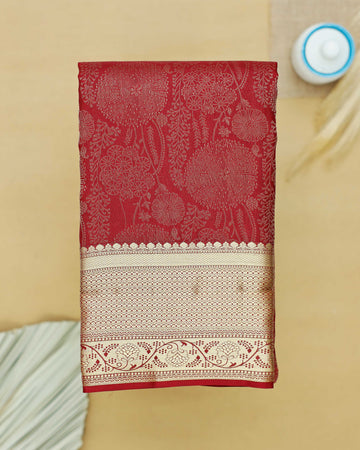 Niranjana Silk Saree - Maroon