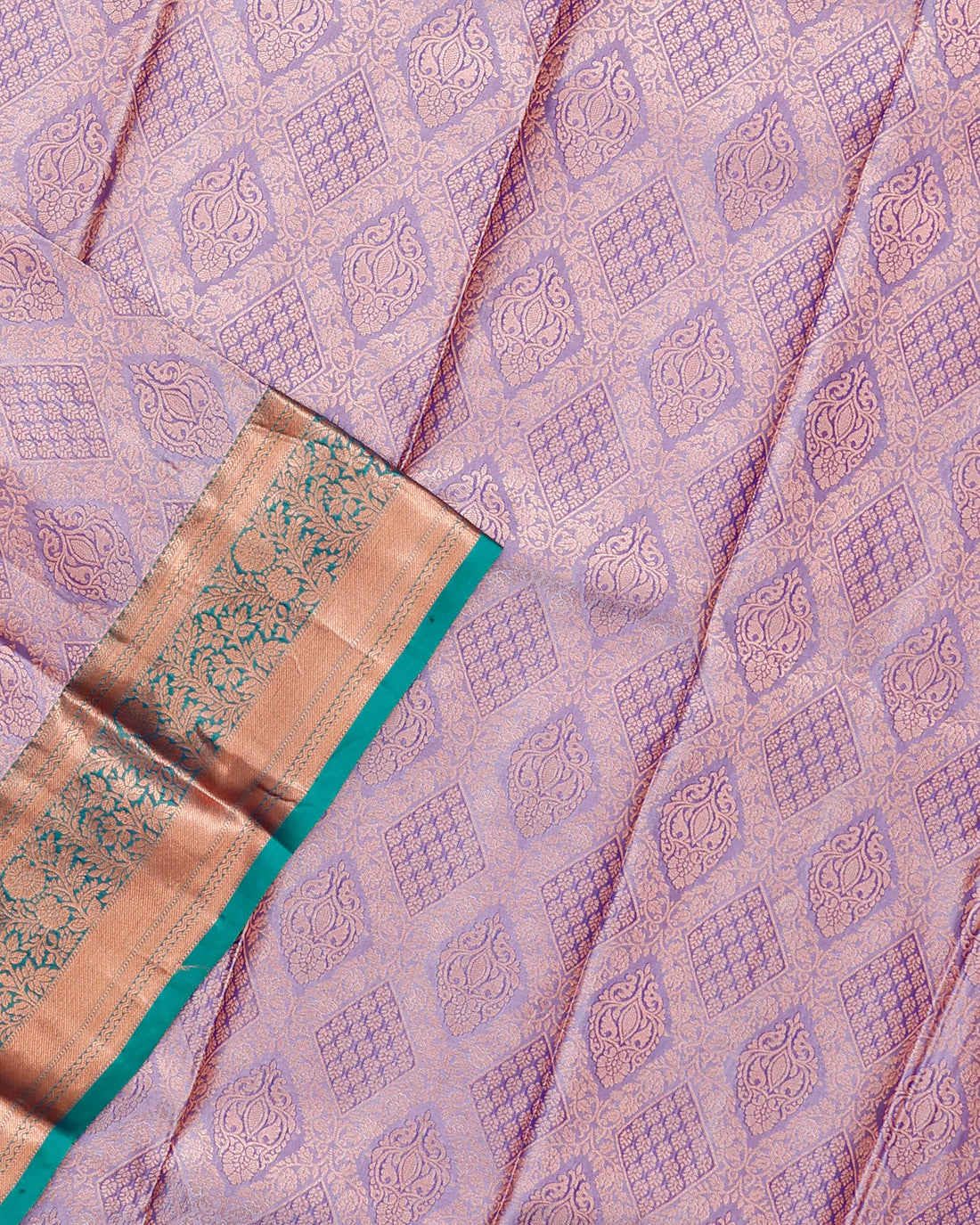Violet Colour Niranjana Silk Saree