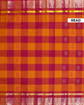 Traditional Chettinad Handloom Saree with Temple Border and Traditional Motifs - Multi-Head