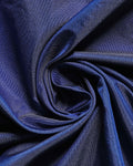 Traditional Embroidered Designer Blouse Material with Intricate Bead and Thread Work - Blue-Close
