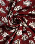 Traditional_Handcrafted_Mulmul_Saree_with_Intricate_Block_Print_Designs_-_Maroon-Close