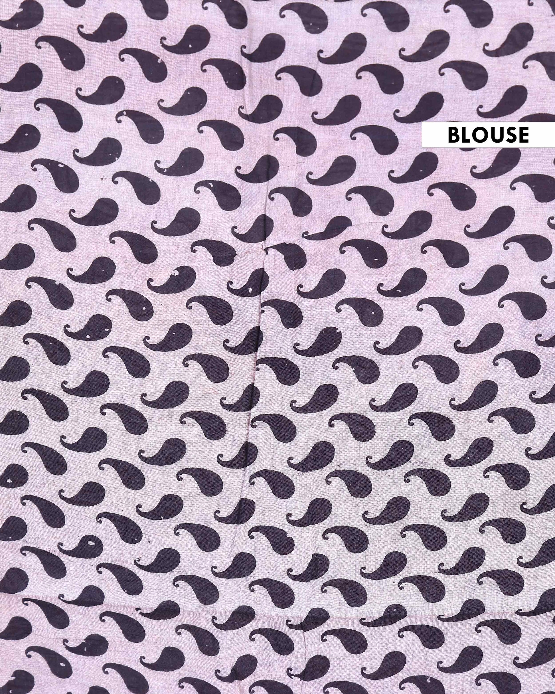 Traditional Handloom Hand Printed Kalamkari Cotton Saree with Intricate Motifs - Red